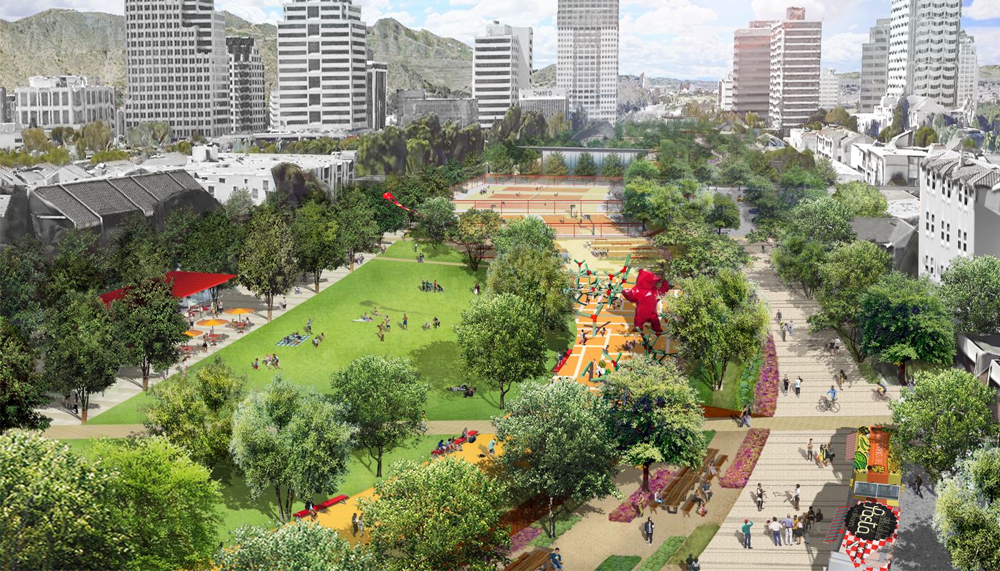 Creating a vision for a Freeway Cap Park in Glendale HR&A