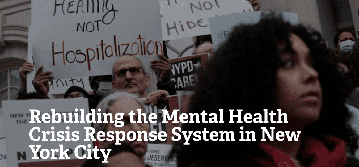 Fountain House Releases New Policy Road Map on Rebuilding Mental Health